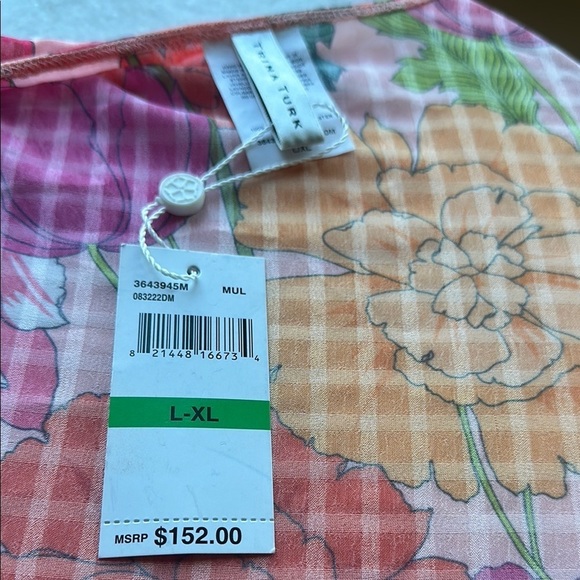 Trina Turk Sunny Bloom Floral Kimono Cover-Up and One Piece Swim Suit Set - Picture 10 of 10